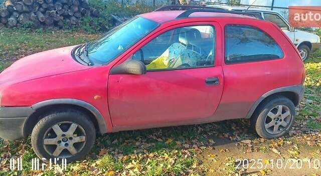 Красный Опель Корса, объемом двигателя 1.2 л и пробегом 222 тыс. км за 1318 $, фото 2 на Automoto.ua
