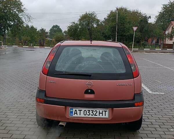 Красный Опель Корса, объемом двигателя 1.4 л и пробегом 187 тыс. км за 2950 $, фото 6 на Automoto.ua