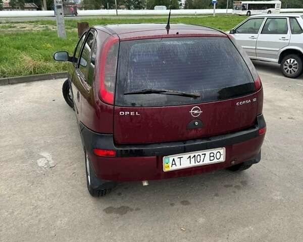 Опель Корса 2002 в Бурштыне на Automoto.ua Красный Опель Корса, объемом двигателя 1.2 л и пробегом 250 тыс. км за 1920 $, фото 2 на Automoto.ua