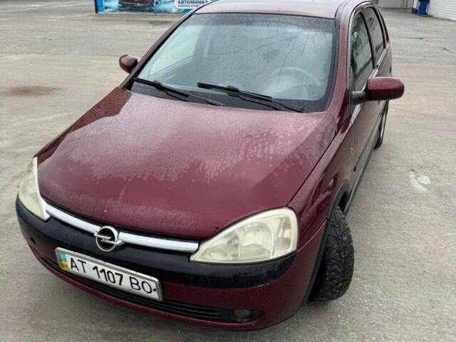 Опель Корса 2002 в Бурштыне на Automoto.ua Красный Опель Корса, объемом двигателя 1.2 л и пробегом 250 тыс. км за 1920 $, фото 1 на Automoto.ua
