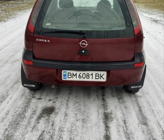Красный Опель Корса, объемом двигателя 1 л и пробегом 216 тыс. км за 3300 $, фото 3 на Automoto.ua