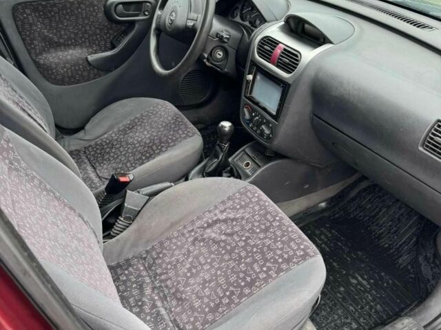 Опель Корса 2002 в Бурштыне на Automoto.ua Красный Опель Корса, объемом двигателя 1.2 л и пробегом 250 тыс. км за 1920 $, фото 7 на Automoto.ua