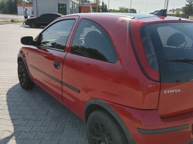Красный Опель Корса, объемом двигателя 1 л и пробегом 194 тыс. км за 1900 $, фото 13 на Automoto.ua