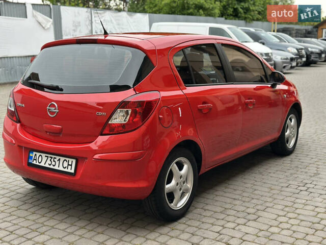 Красный Опель Корса, объемом двигателя 1.25 л и пробегом 176 тыс. км за 6500 $, фото 3 на Automoto.ua