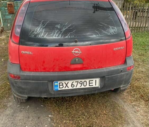Опель Корса 2001 в Днепре (Днепропетровске) на Automoto.ua Красный Опель Корса, объемом двигателя 1 л и пробегом 29 тыс. км за 2158 $, фото 1 на Automoto.ua