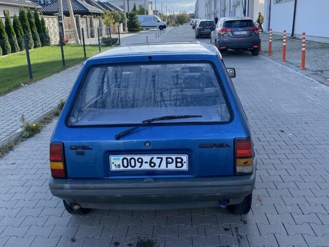 Синий Опель Корса, объемом двигателя 1.3 л и пробегом 51 тыс. км за 1300 $, фото 3 на Automoto.ua