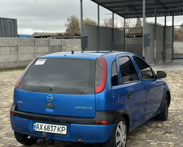 Синий Опель Корса, объемом двигателя 1.2 л и пробегом 200 тыс. км за 2200 $, фото 2 на Automoto.ua