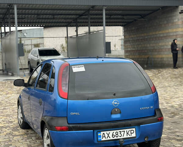 Синий Опель Корса, объемом двигателя 1.2 л и пробегом 200 тыс. км за 2200 $, фото 3 на Automoto.ua