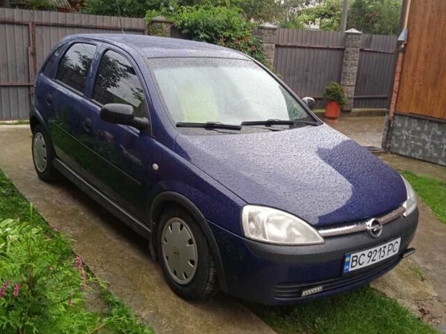 Синий Опель Корса, объемом двигателя 1.2 л и пробегом 281 тыс. км за 3000 $, фото 1 на Automoto.ua