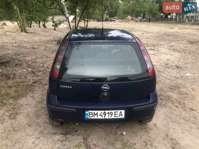 Синий Опель Корса, объемом двигателя 1 л и пробегом 268 тыс. км за 2300 $, фото 3 на Automoto.ua
