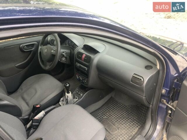 Синий Опель Корса, объемом двигателя 1 л и пробегом 268 тыс. км за 2300 $, фото 7 на Automoto.ua