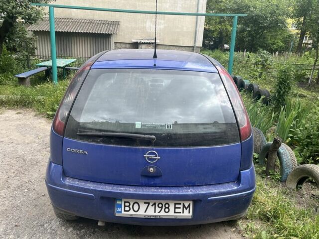 Опель Корса 2004 в Тернополе на Automoto.ua Синий Опель Корса, объемом двигателя 1.2 л и пробегом 360 тыс. км за 2000 $, фото 3 на Automoto.ua