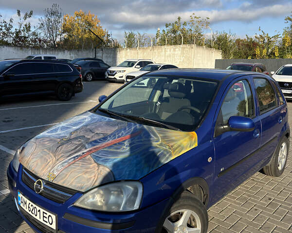 Опель Корса 2004 в Житомире на Automoto.ua Синий Опель Корса, объемом двигателя 1.2 л и пробегом 321 тыс. км за 3400 $, фото 9 на Automoto.ua