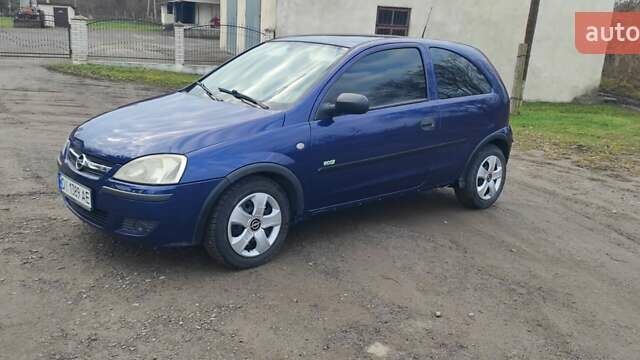 Синий Опель Корса, объемом двигателя 1 л и пробегом 274 тыс. км за 3000 $, фото 6 на Automoto.ua