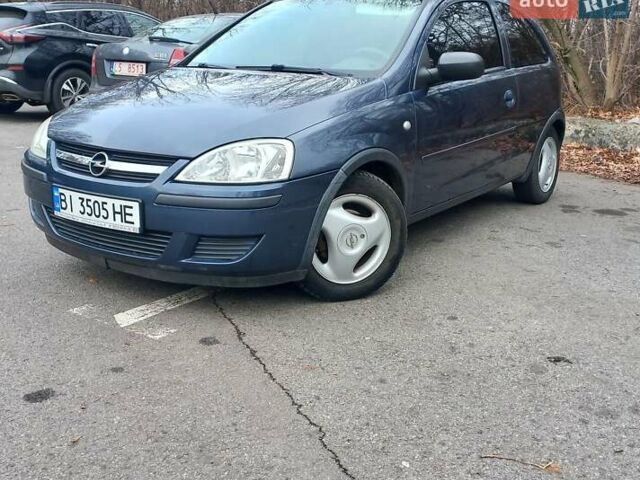 Синий Опель Корса, объемом двигателя 1.2 л и пробегом 239 тыс. км за 4000 $, фото 6 на Automoto.ua