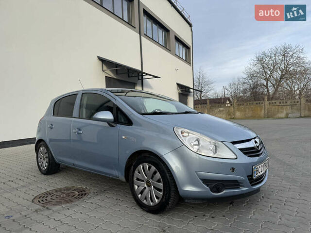Синий Опель Корса, объемом двигателя 1.2 л и пробегом 214 тыс. км за 4599 $, фото 1 на Automoto.ua
