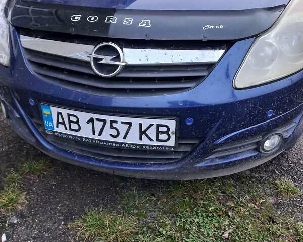 Синий Опель Корса, объемом двигателя 1.23 л и пробегом 152 тыс. км за 3600 $, фото 1 на Automoto.ua