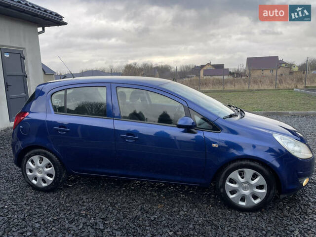 Синий Опель Корса, объемом двигателя 1.4 л и пробегом 192 тыс. км за 5650 $, фото 3 на Automoto.ua