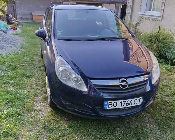 Синий Опель Корса, объемом двигателя 1.23 л и пробегом 209 тыс. км за 4800 $, фото 15 на Automoto.ua