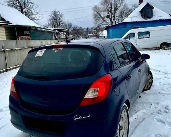 Синий Опель Корса, объемом двигателя 1.3 л и пробегом 240 тыс. км за 4950 $, фото 2 на Automoto.ua