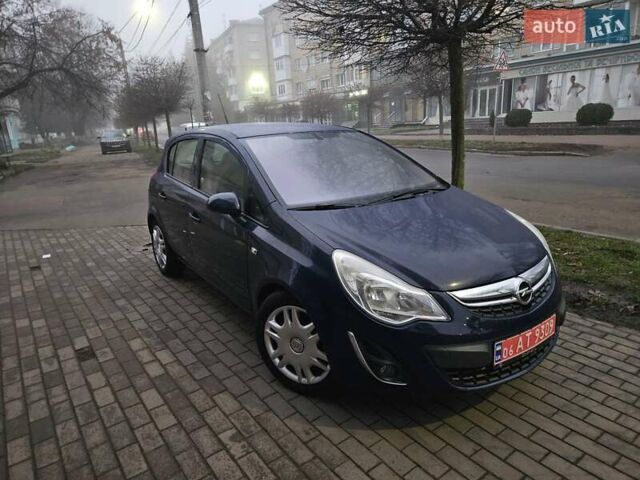 Синий Опель Корса, объемом двигателя 1.36 л и пробегом 200 тыс. км за 7500 $, фото 2 на Automoto.ua
