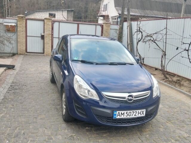 Синий Опель Корса, объемом двигателя 1.2 л и пробегом 1 тыс. км за 4600 $, фото 4 на Automoto.ua