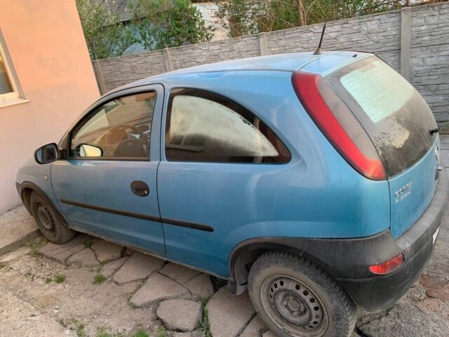 Синий Опель Корса, объемом двигателя 1.2 л и пробегом 200 тыс. км за 1300 $, фото 2 на Automoto.ua