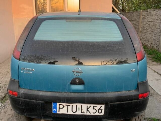 Синий Опель Корса, объемом двигателя 1.2 л и пробегом 200 тыс. км за 1300 $, фото 3 на Automoto.ua