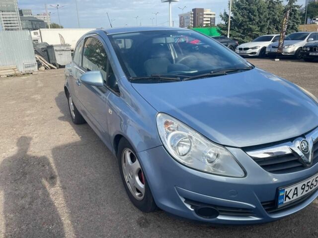 Синий Опель Корса, объемом двигателя 1.2 л и пробегом 166 тыс. км за 3950 $, фото 1 на Automoto.ua