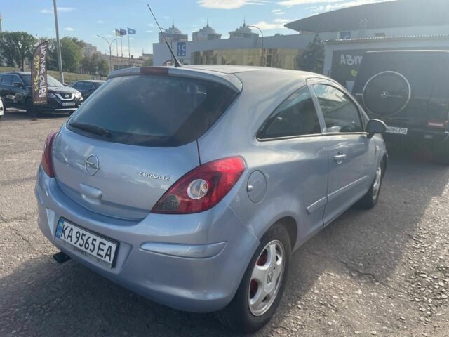 Синий Опель Корса, объемом двигателя 1.2 л и пробегом 166 тыс. км за 3950 $, фото 2 на Automoto.ua