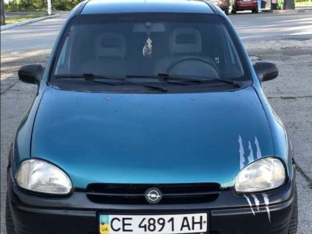 Зеленый Опель Корса, объемом двигателя 1.2 л и пробегом 248 тыс. км за 1400 $, фото 4 на Automoto.ua
