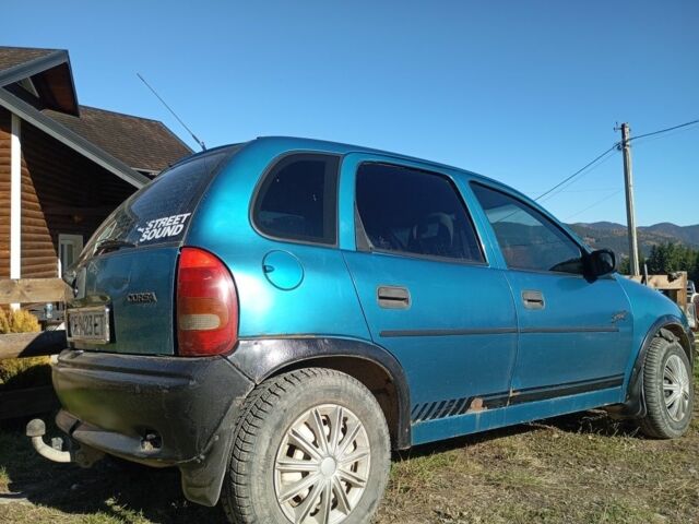 Зеленый Опель Корса, объемом двигателя 1.2 л и пробегом 248 тыс. км за 1400 $, фото 5 на Automoto.ua