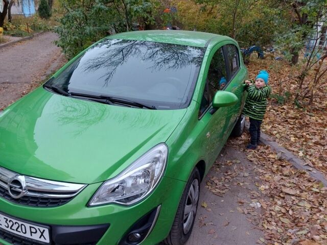 Опель Корса 2012 в Днепре (Днепропетровске) на Automoto.ua Зеленый Опель Корса, объемом двигателя 1.2 л и пробегом 107 тыс. км за 6400 $, фото 1 на Automoto.ua