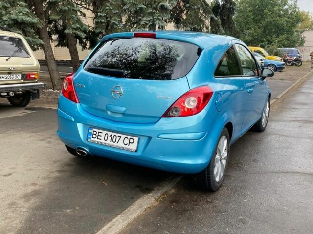 Зеленый Опель Корса, объемом двигателя 1.2 л и пробегом 201 тыс. км за 6500 $, фото 1 на Automoto.ua