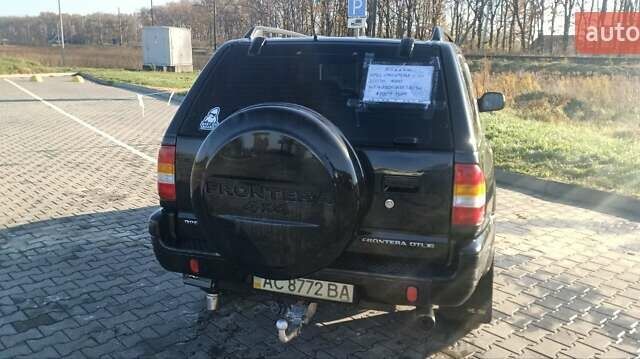 Черный Опель Фронтера, объемом двигателя 2.17 л и пробегом 335 тыс. км за 4800 $, фото 8 на Automoto.ua