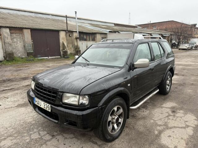 Черный Опель Фронтера, объемом двигателя 2.2 л и пробегом 276 тыс. км за 3500 $, фото 3 на Automoto.ua