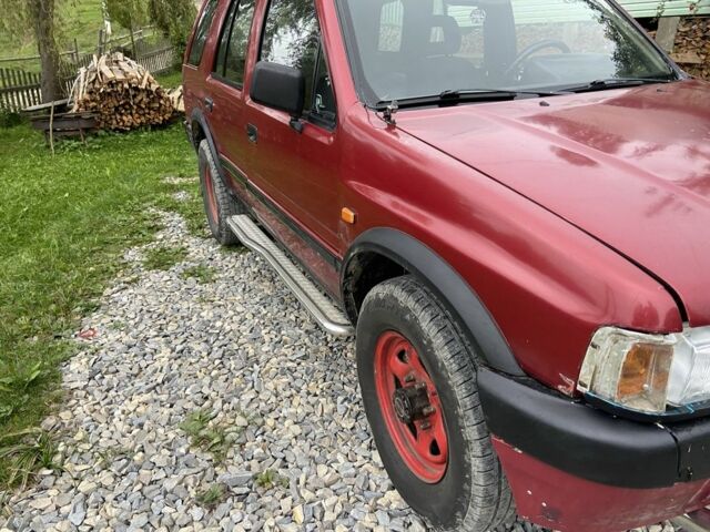 Красный Опель Фронтера, объемом двигателя 2.8 л и пробегом 400 тыс. км за 3300 $, фото 1 на Automoto.ua