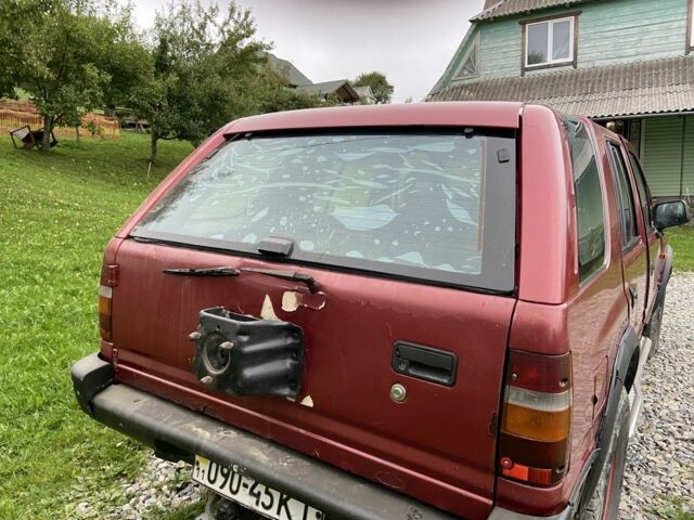 Красный Опель Фронтера, объемом двигателя 2.8 л и пробегом 400 тыс. км за 3300 $, фото 4 на Automoto.ua