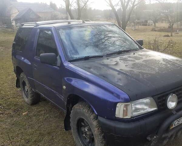 Синий Опель Фронтера, объемом двигателя 2 л и пробегом 26 тыс. км за 5200 $, фото 3 на Automoto.ua