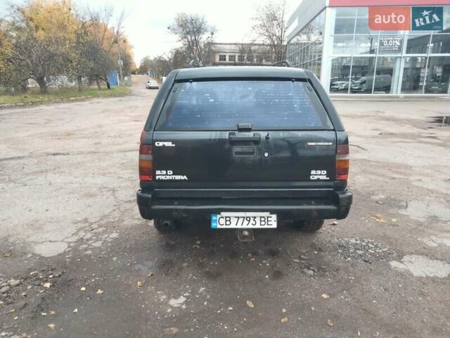 Синий Опель Фронтера, объемом двигателя 2.29 л и пробегом 260 тыс. км за 2500 $, фото 3 на Automoto.ua