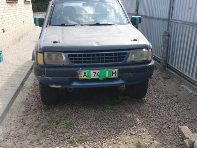 Синий Опель Фронтера, объемом двигателя 2.2 л и пробегом 336 тыс. км за 3000 $, фото 15 на Automoto.ua