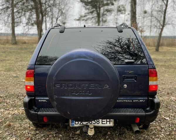 Синий Опель Фронтера, объемом двигателя 2.17 л и пробегом 500 тыс. км за 3950 $, фото 10 на Automoto.ua