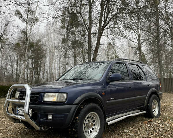 Синий Опель Фронтера, объемом двигателя 2.17 л и пробегом 500 тыс. км за 3950 $, фото 1 на Automoto.ua