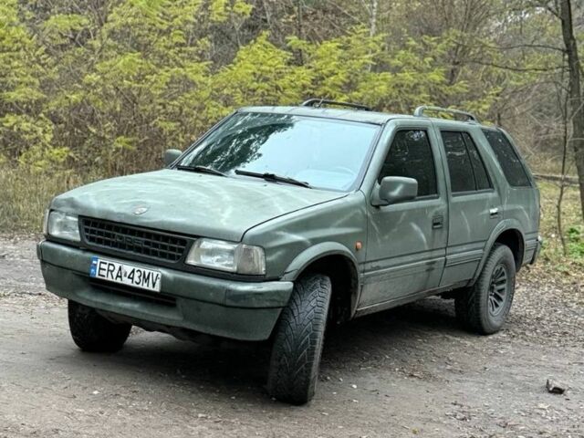 Зеленый Опель Фронтера, объемом двигателя 2.3 л и пробегом 240 тыс. км за 2400 $, фото 1 на Automoto.ua
