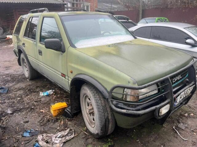 Зеленый Опель Фронтера, объемом двигателя 2.2 л и пробегом 354 тыс. км за 1200 $, фото 5 на Automoto.ua
