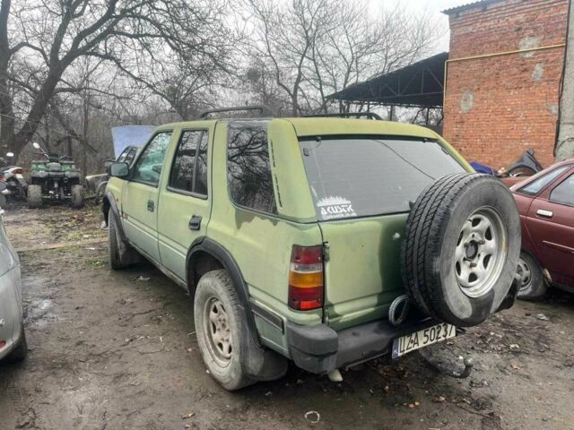 Зеленый Опель Фронтера, объемом двигателя 2.2 л и пробегом 354 тыс. км за 1200 $, фото 4 на Automoto.ua
