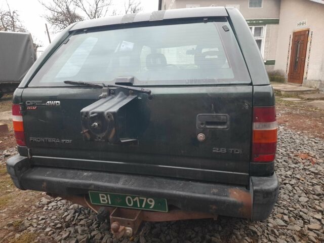 Зеленый Опель Фронтера, объемом двигателя 0 л и пробегом 270 тыс. км за 1400 $, фото 5 на Automoto.ua