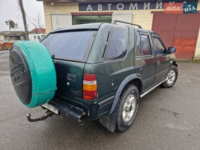 Зеленый Опель Фронтера, объемом двигателя 2.2 л и пробегом 213 тыс. км за 3000 $, фото 4 на Automoto.ua