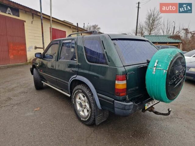 Зеленый Опель Фронтера, объемом двигателя 2.2 л и пробегом 213 тыс. км за 3000 $, фото 3 на Automoto.ua