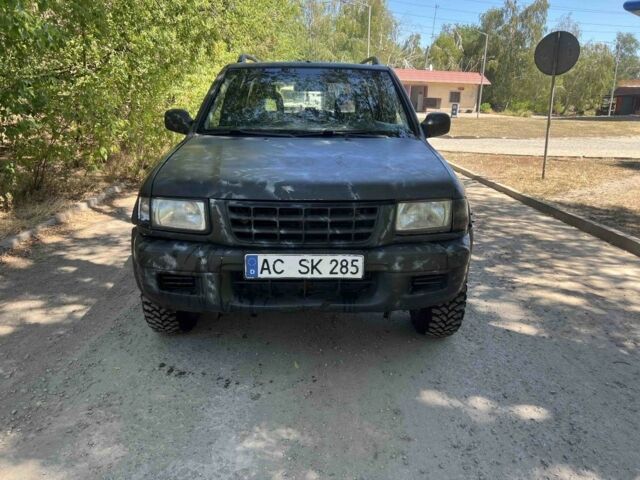 Зеленый Опель Фронтера, объемом двигателя 2.5 л и пробегом 100 тыс. км за 2000 $, фото 7 на Automoto.ua
